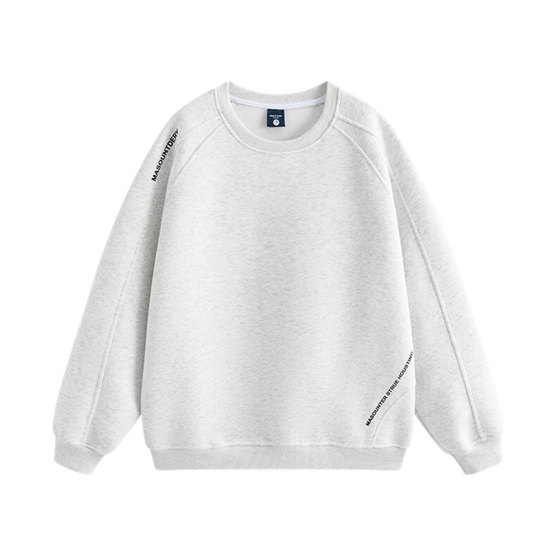 A6621-P65-X89-现货-400g华棉重磅圆领卫衣美式休闲长袖百搭卫衣，男装卫衣，电商B225