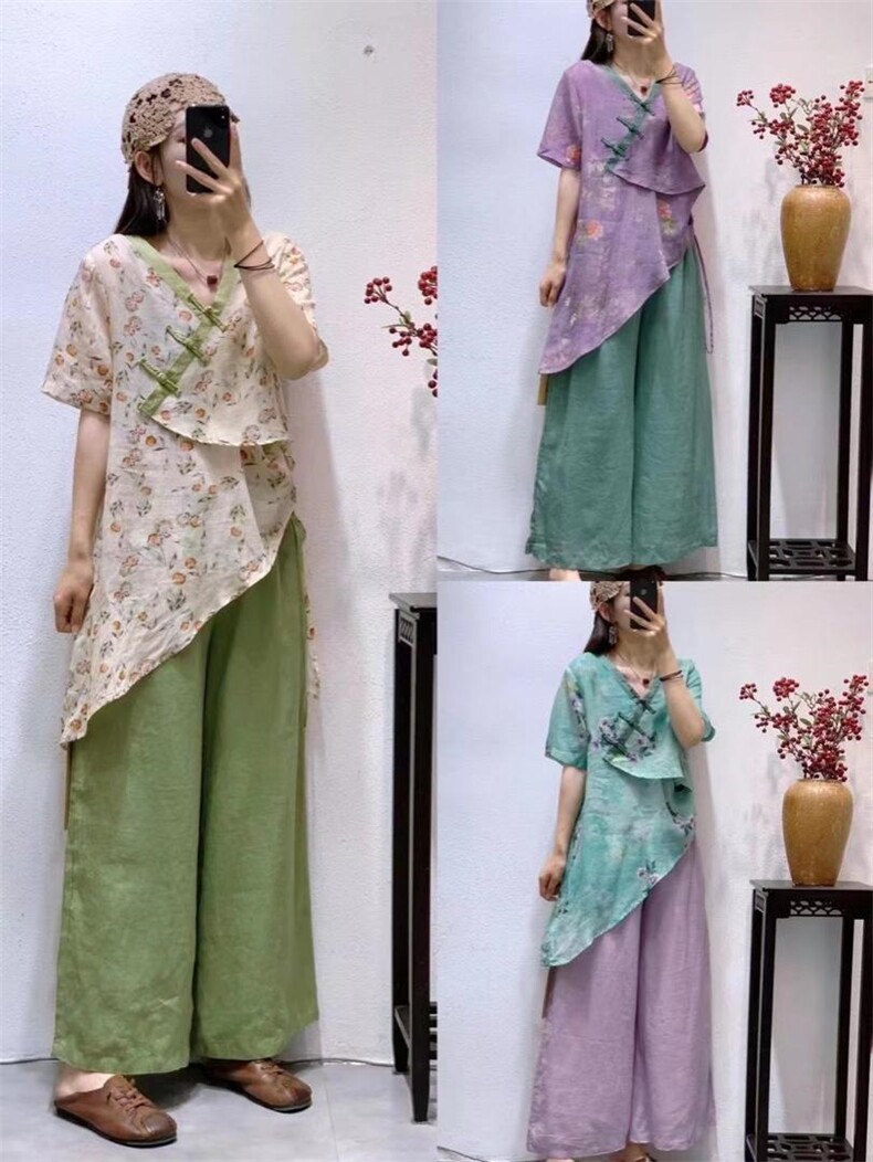 夏季新款上新，其它，麻印女神