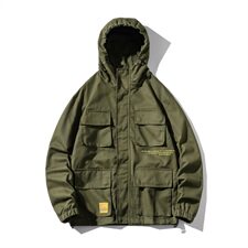 2021面料：95%棉5%其它里料：100%聚酯纤维J969-P80，男装夹克，电商A001