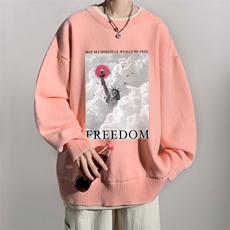 控78假两件毛衣男大码加绒针织衫男毛线衣M80326-P55加绒P70，男装针织衫/毛衣，电商A040
