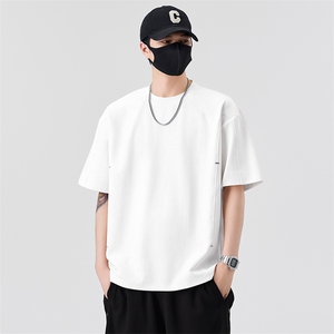 男士短袖T恤夏季新款时尚百搭休闲运动圆领半袖上衣T8771-P55控95图片