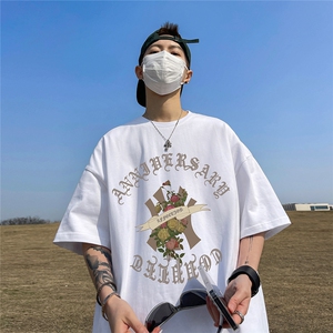 数据超好220克重磅美式潮牌短袖t恤T1196-P28直播有280克品质P35