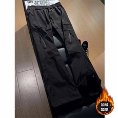 网图防寒滑雪冲锋裤工装裤子加绒户外登山防风裤A025-LK13123-P42，男装工装外套，电商A025