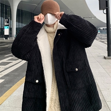 男款冬季羊羔毛加厚加绒冬装棉衣羊羔绒外套M9818P120控158，男装棉衣，电商A157