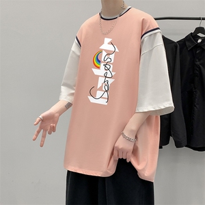 大皂敏 电商A088-DF2003-TP30 100 夏款宽松短袖T恤 控50图片