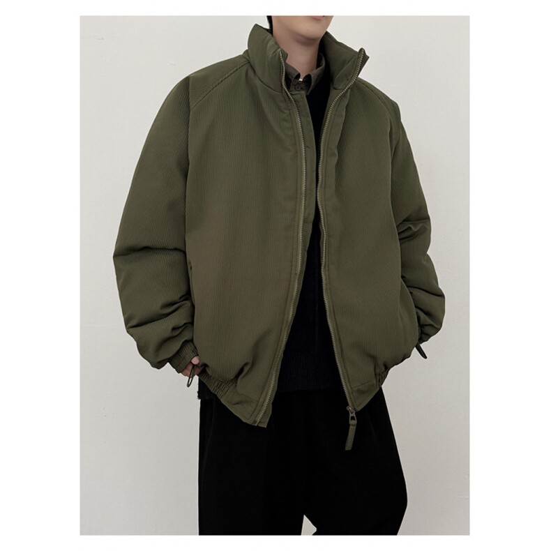 现货立领棉衣男士美式复古加厚外套潮牌工装棉服M056-P76,男装棉衣,星座308B-2