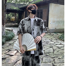 山水套装TZ77823特P50衬衫DCS77824特P30DK77825特P20套装控98，男装衬衫，星座226-1
