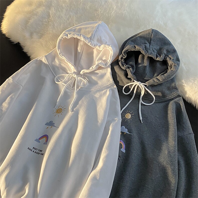 WY2141-P35加绒款-P40纯棉连帽卫衣男大码运动帽衫宽松薄外套男,男装卫衣,电商A040