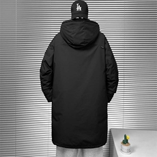 大码潮流宽松休闲长款白鸭绒羽绒服XZ402-2特批220-Y2103大货足，男装羽绒服，星座402-2
