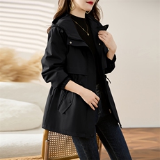 红加绒派克服外套女春秋2025新款宽松休闲加厚保暖工装棉衣，女装棉衣/棉服，沐七七