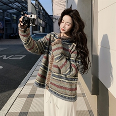 新品春秋毛衣外套616-P135-K218，女装针织衫/毛衣，2C275