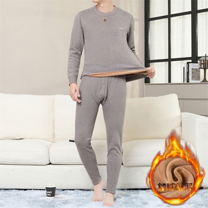 保暖内衣男士秋衣秋裤加绒加厚特厚中老年防寒套装TZ8003-P80图片