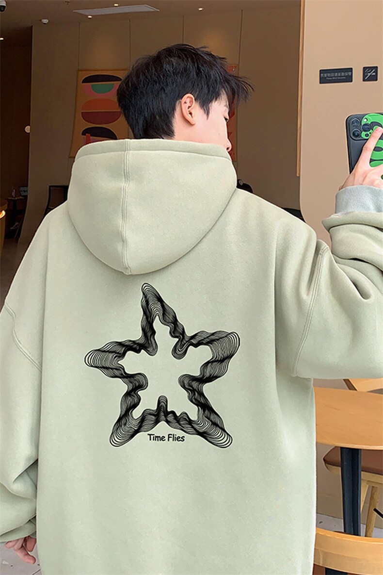 ！连帽圆领卫衣男装港风帽衫男LM174-P35,男装卫衣,电商B367
