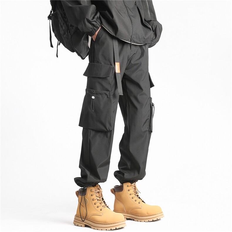 深度库存秋冬数据款强防水机能裤子男冲锋裤宽松工装裤K10021-P35，男装工装外套，电商A099