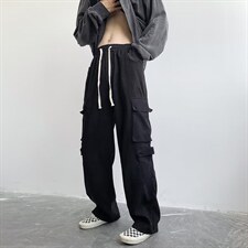 男秋季新款港风休闲裤特厚纯棉A735P40，男装休闲裤，星座1116-2