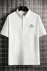 PL57204-P35翻领短袖polo衫男大码胖子半袖t恤男有领保罗衫网格，男装Polo衫，电商A040A