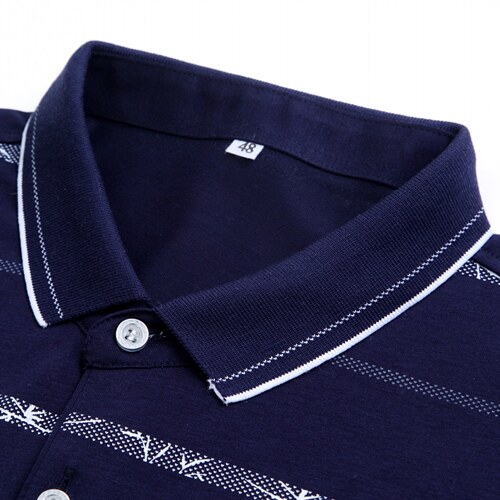 爸爸夏装男士冰丝短袖t恤中老年纯棉T恤夏季POLO衫中年40男装50岁，男装T恤，电商B212（原钱塘6029）