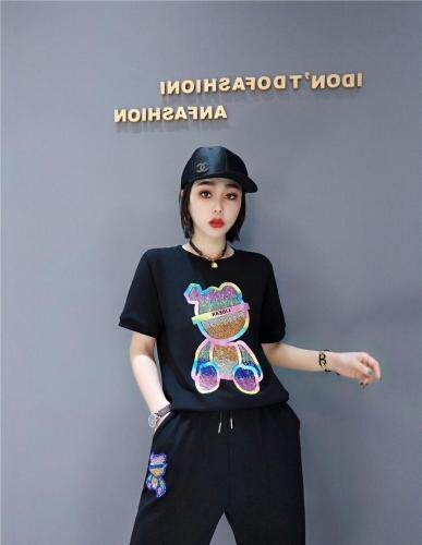 夜光亮光T，女装，江南小龙女