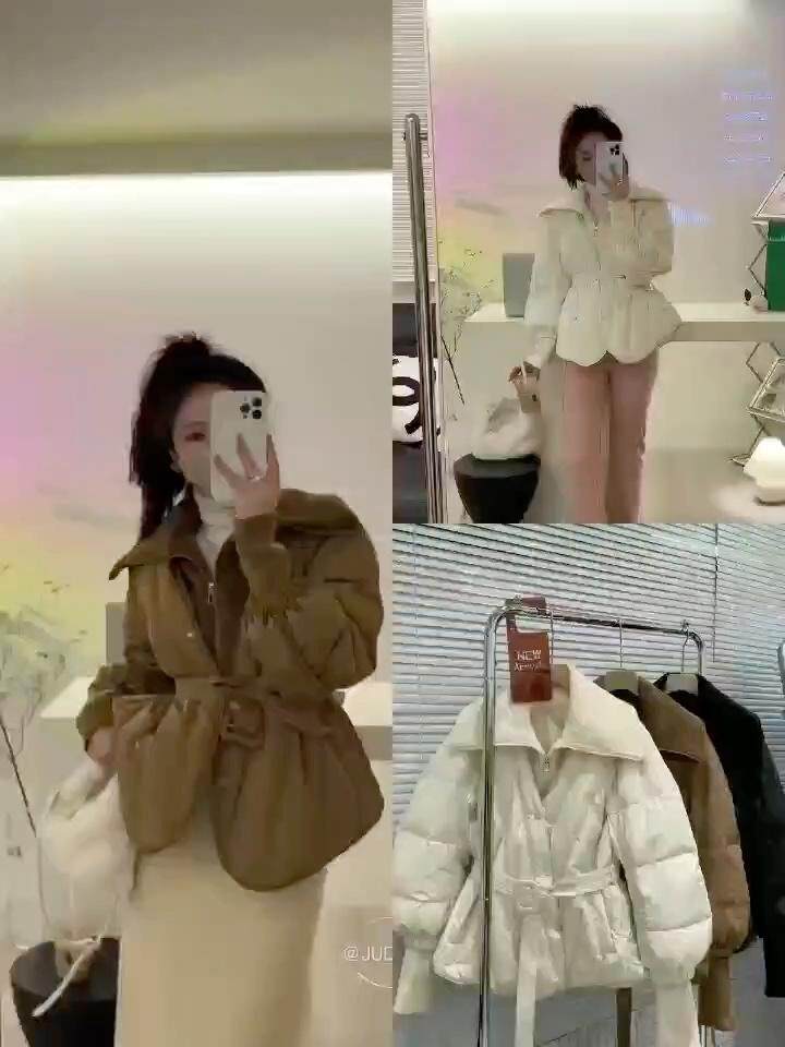 网红羽绒服，女装羽绒服，泰靡(1F)