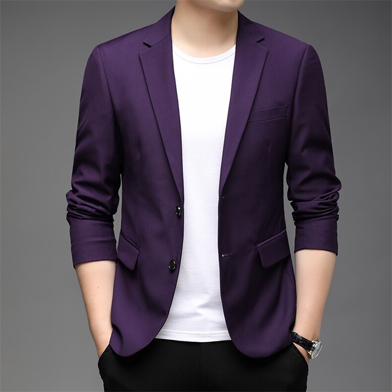 87882-1秋季新款西服男修身晚礼服双扣P118,男装西服,电商B360