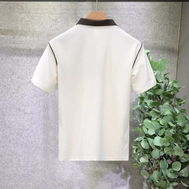 短袖POLO衫男士夏季新款潮牌撞色翻领T恤韩版修身痞帅半截袖上衣,男装T恤,星座506A