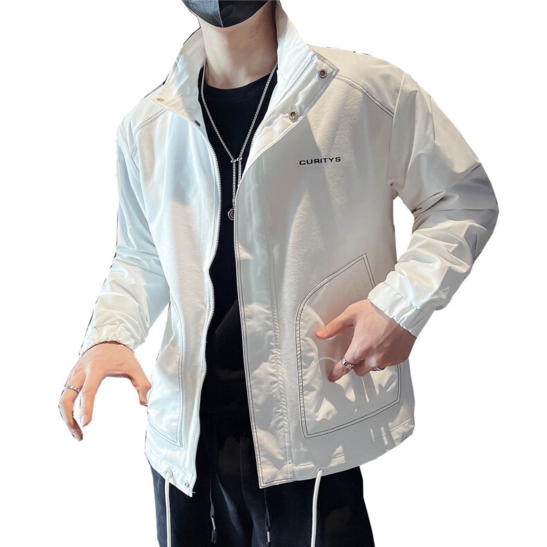 312A-8011-P1152025春装社会小伙夹克外套男休闲潮流韩版上衣A,男装夹克,星座312A-5