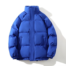冬季立领棉衣加厚纯色休闲棉服棉袄潮情侣款式A266-MF365-P45特批，男装棉衣，电商A266