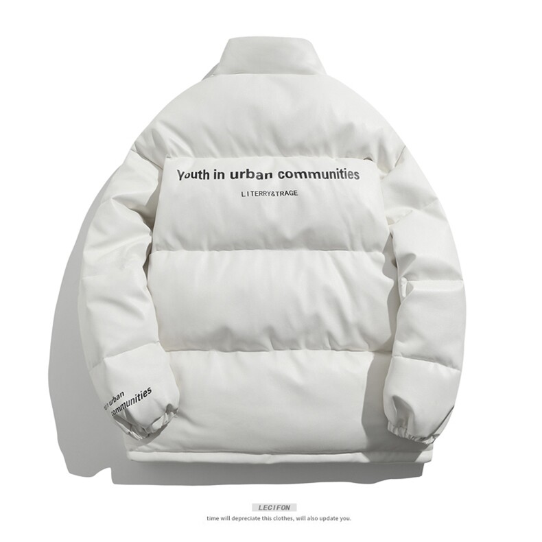PU皮棉衣棉服男女面包服立领冬装棉袄皮衣外套3358-P80控108,男装皮衣,星座207
