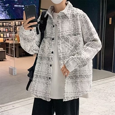 C400-P55ins百搭简约新款潮流气质日系情粗纺复合小香风外套，女装短外套，电商B323A