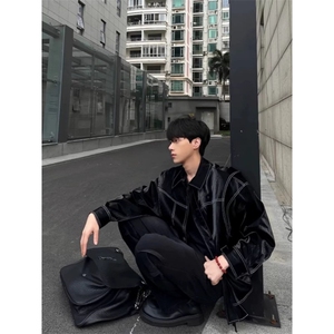 706-1-PY045-P50  特P  大量现货  春季男士皮夹克痞帅皮衣外套图片