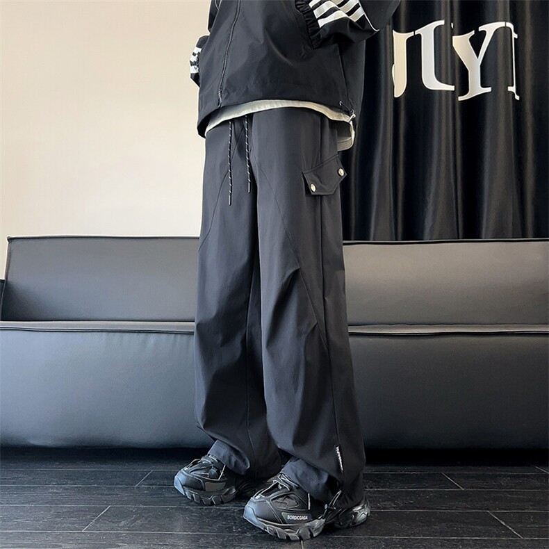 2026春季新款内景大码美式工装防水冲锋裤M-5XHK24114-特P29，男装工装外套，电商A022