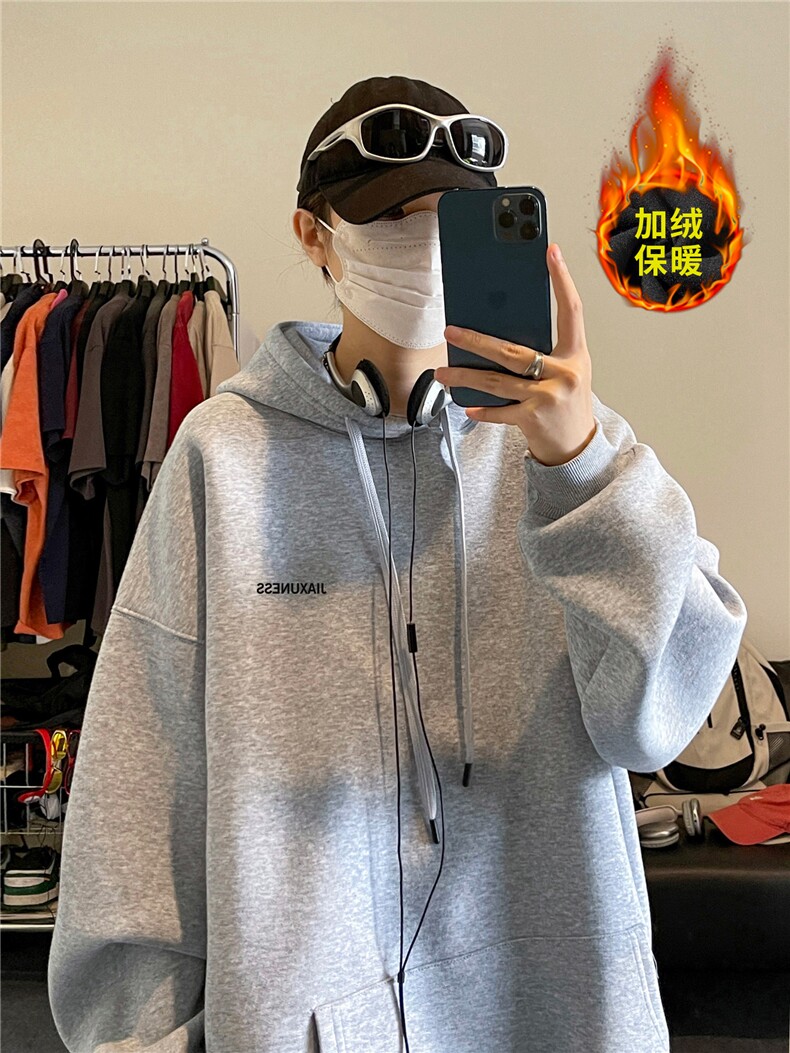 复合连帽卫衣常规W4290-P42-加绒加厚WJ4340-P47【特价】,男装卫衣,电商A007