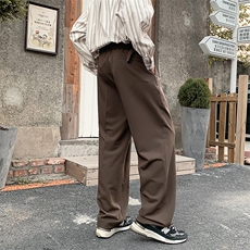 男秋季新款港风休闲裤高质量腰围可调节西裤S916P45，男装休闲裤，星座1116-2