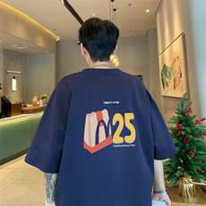量大优供视频230g重磅纯棉短袖t恤男XT481-特P19，男装T恤，电商B371