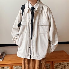 港风灯芯绒工装夹克男上衣外套JK761特P65，男装夹克，星座1204-3