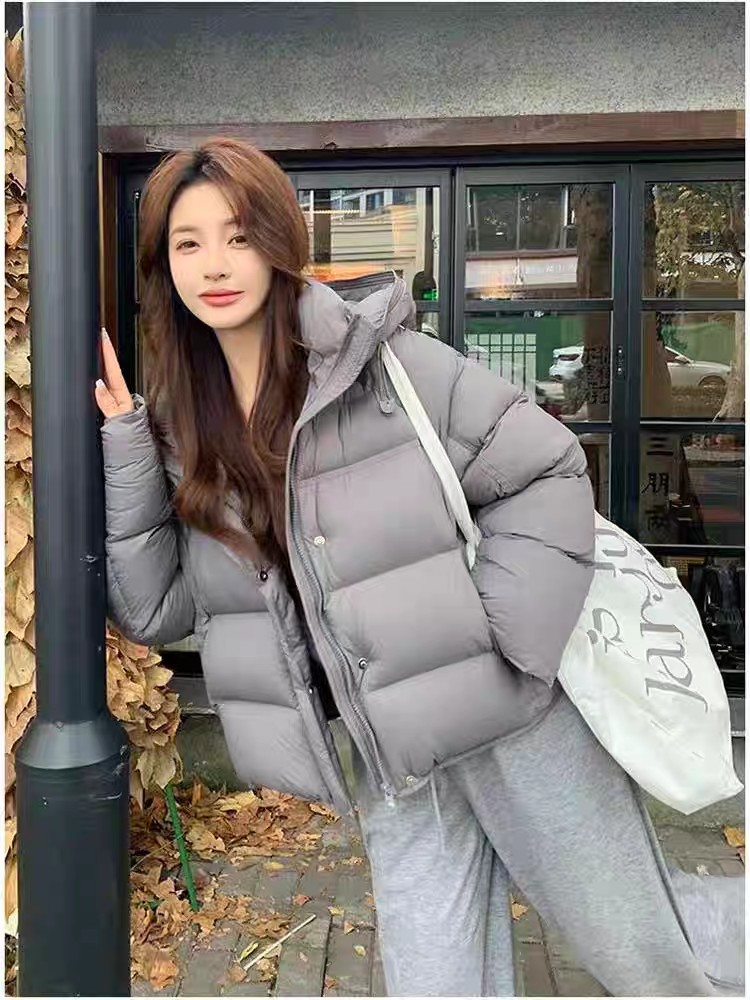 2025年秋季时尚时尚百搭厚款羽绒服,女装羽绒服,牛米欧羽绒服工厂店