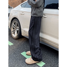 A165-K8786-P5578现货美式vibe高街运动卫裤直筒条纹休闲裤潮，男装休闲裤，电商A165