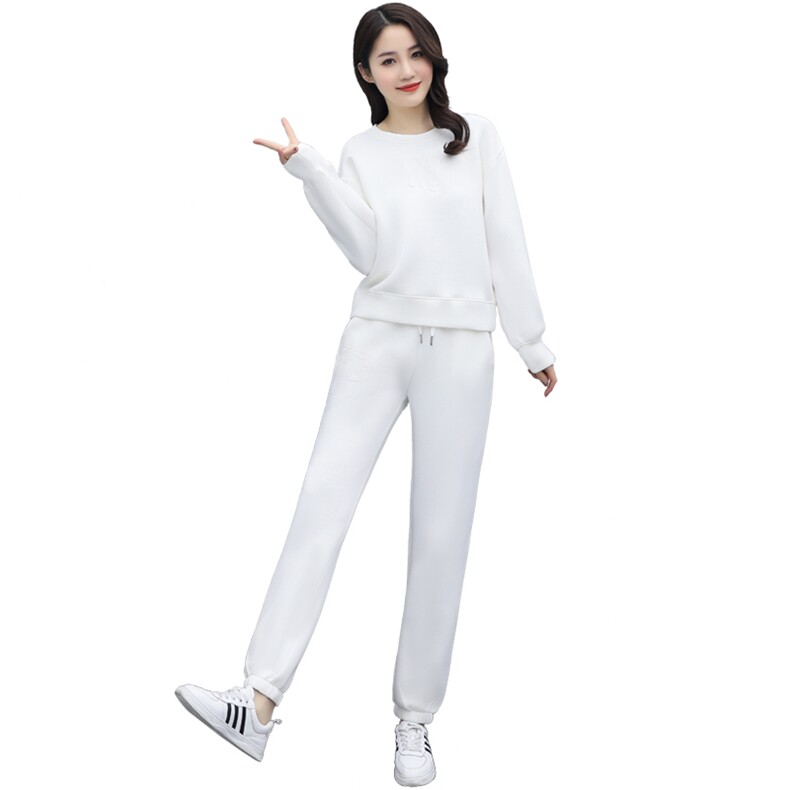 2021年新款春季卫衣套装休闲时尚运动两件套洋气显瘦,女装套装/套裙,仟媚宠