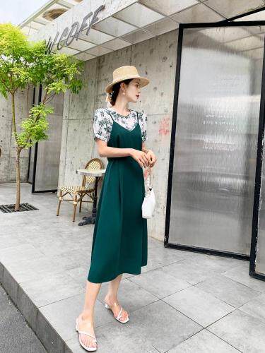 两件套连衣裙，女装连衣裙，贻思茗