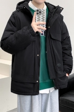 冬上新加棉加厚棉服港风宽松连帽棉衣外套男女8318-P130控价178，男装棉衣，电商A441-1