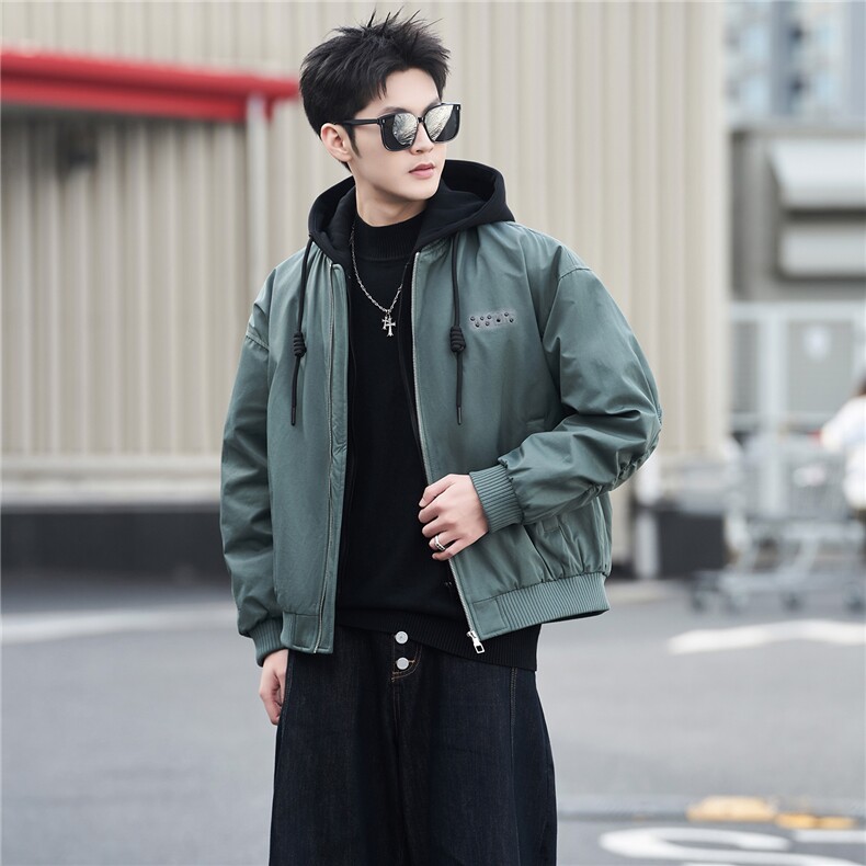 M-4XL B353 3306 P220 绿冬羽绒服【标50控活动价328】130-160g图片