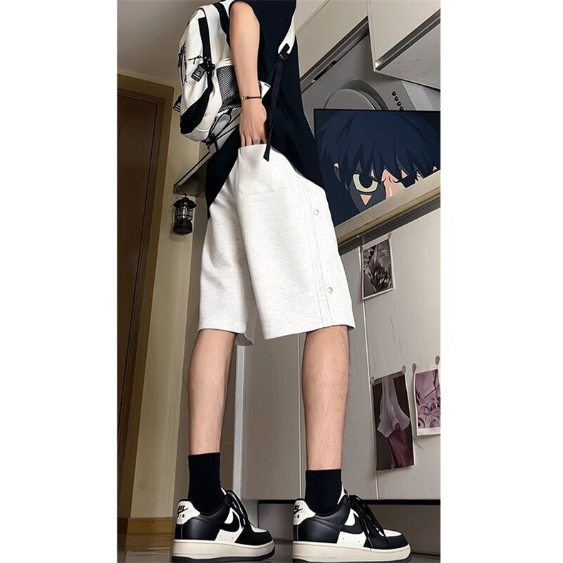 直播65%华棉五分裤短裤休闲裤K45特批30,男装休闲裤,星座617B