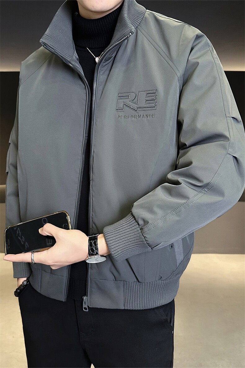 标50绒店主风男士休闲立领羽绒服外套9908-P225(控券后298),男装羽绒服,电商B328