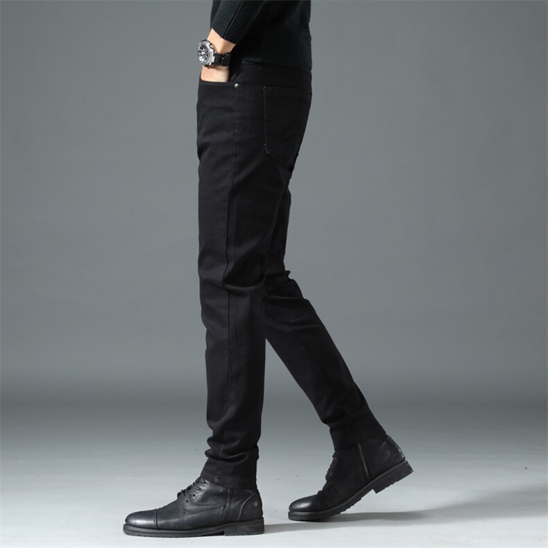 男款宽松直筒纯色春秋季2023新款男士商务休闲中年长裤子爸爸装，男装西裤，电商B212（原钱塘6029）