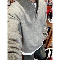 1506A/G50090/P52秋冬美式亨利领毛衣男毛衣1，男装针织衫/毛衣，星座1506A