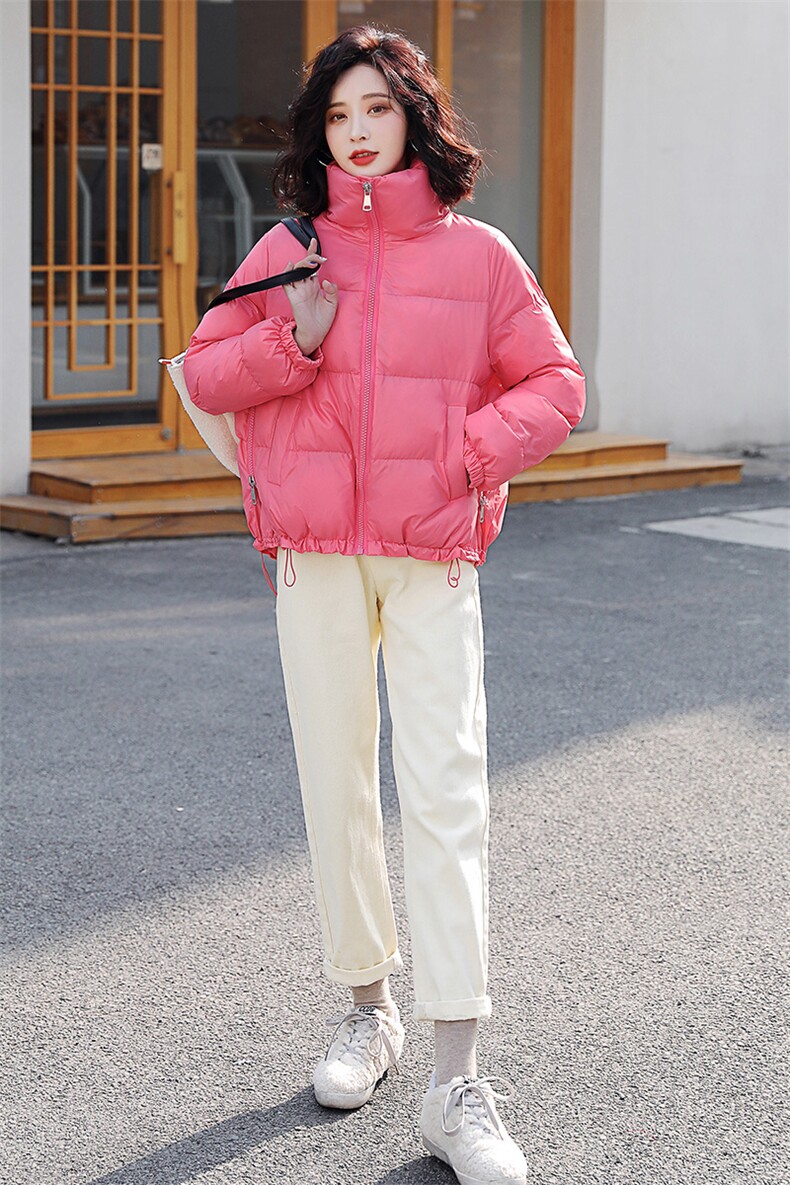 短款羽绒棉服女2025冬新款面包服棉衣韩版宽松洋气减龄小棉袄外套,女装棉衣/棉服,超帛