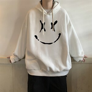 纯棉连帽卫衣男大码运动帽衫宽松薄WY2190-P35 加绒款-P40图片