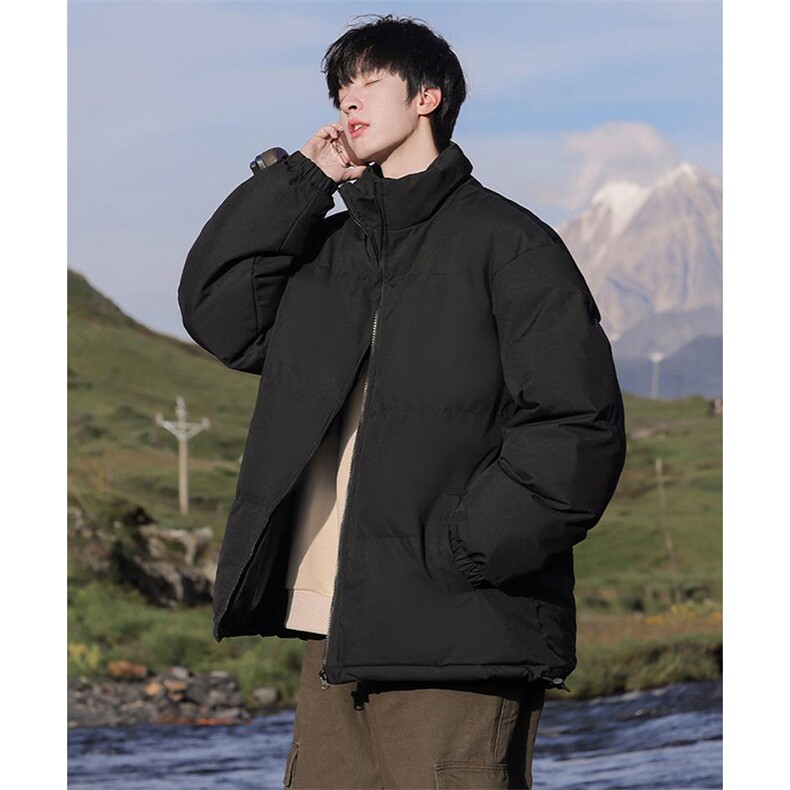 现货高品质美式高街冬季重磅三防羽绒棉衣男女加厚外套棉服冬，男装棉衣，电商A486