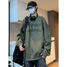 网图360克麂皮绒印花连帽卫衣1611B-WW03-圆领P39-连帽P49，男装卫衣，星座1611B
