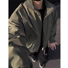 棒球服短款外套男春款美式飞行员夹克男款春秋上衣冲锋衣2025年，男装夹克，星座506A